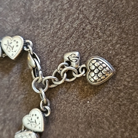 BRIGHTON Sliding Heart Charms Bracelet - Picture 8 of 8